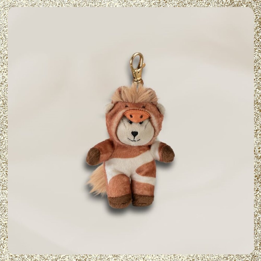 🐴🧧 NWT Starbucks 2026 Lunar New Year 'Year of the Horse' Bearista Plush 🧸✨ - Picture 10 of 10
